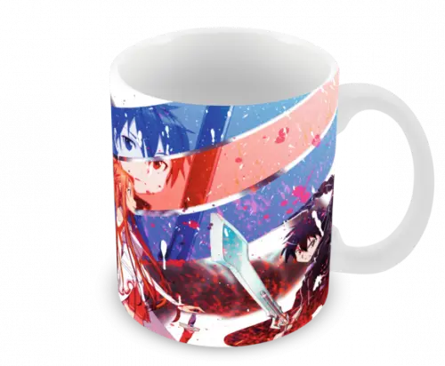 Caneca Polímero Sword Art Online Personalizada