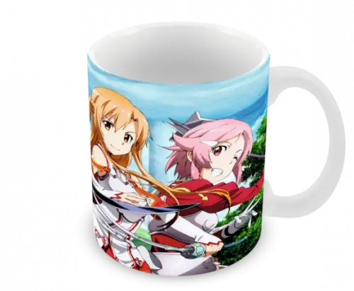 Caneca Polímero Sword Art Online Personalizada