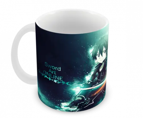 Caneca Polímero Sword Art Online Personalizada