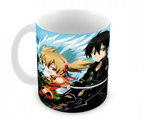 Caneca Polímero Sword Art Online Personalizada