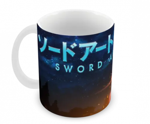 Caneca Polímero Sword Art Online Personalizada