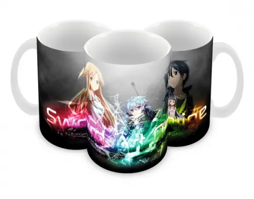 Caneca Polímero Sword Art Online Personalizada