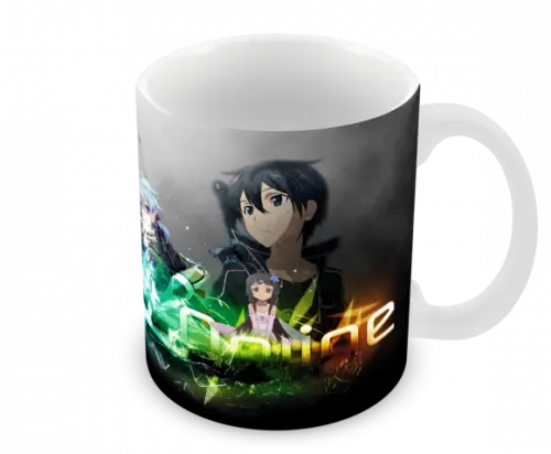 Caneca Polímero Sword Art Online Personalizada