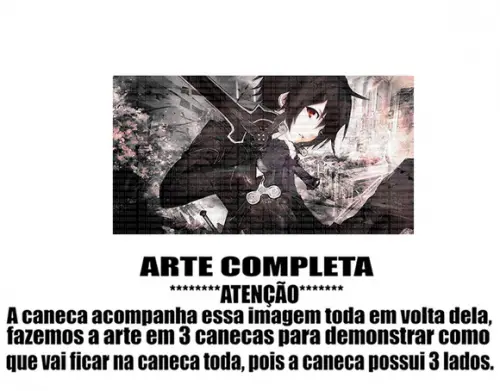 Caneca Polímero Sword Art Online Personalizada