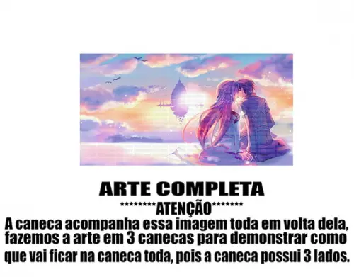 Caneca Polímero Sword Art Online Personalizada