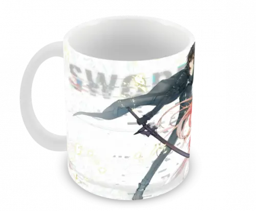 Caneca Polímero Sword Art Online Personalizada