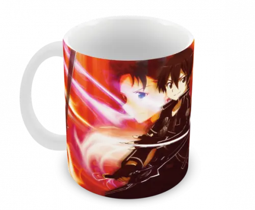 Caneca Polímero Sword Art Online Personalizada