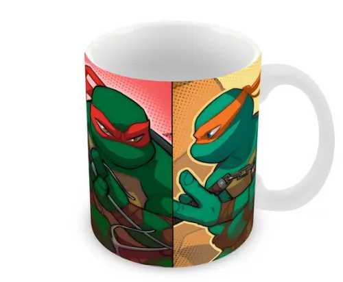Caneca Polímero Tartarugas Ninja Personalizada