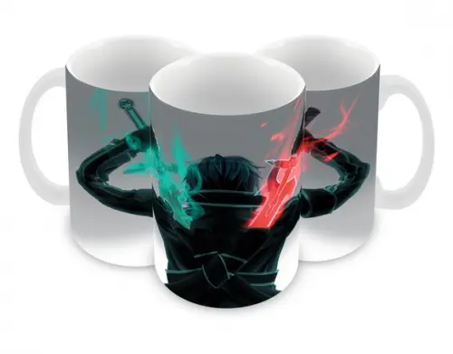 Caneca Polímero Sword Art Online Personalizada