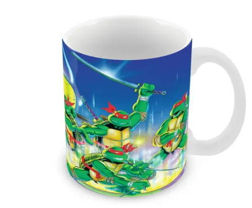 Caneca Polímero Tartarugas Ninja Personalizada