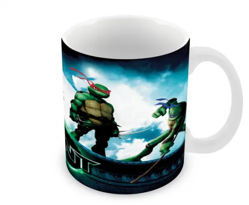Caneca Polímero Tartarugas Ninja Personalizada