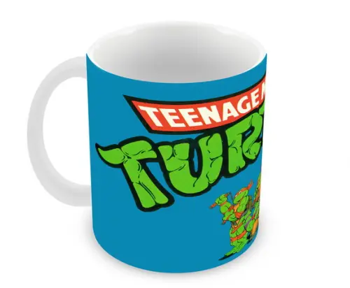Caneca Polímero Tartarugas Ninja Personalizada
