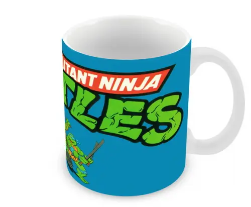 Caneca Polímero Tartarugas Ninja Personalizada