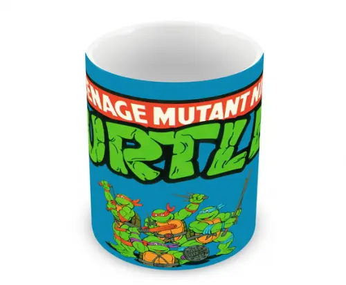 Caneca Polímero Tartarugas Ninja Personalizada