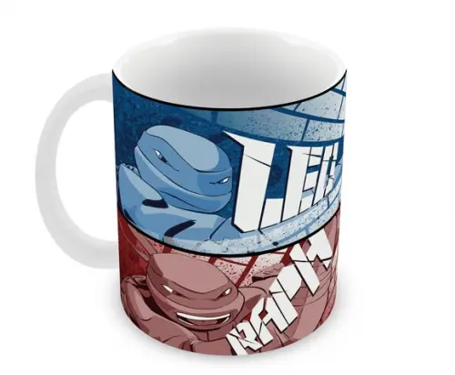 Caneca Polímero Tartarugas Ninja Personalizada