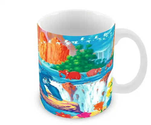 Caneca Polímero Tarzan Personalizada