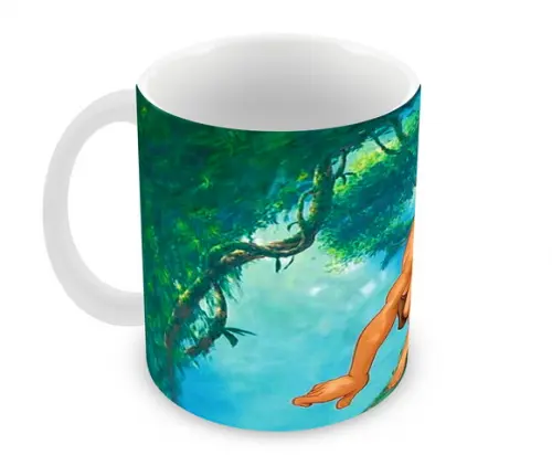 Caneca Polímero Tarzan Personalizada