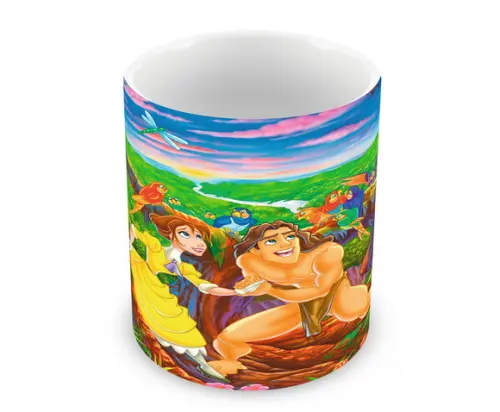 Caneca Polímero Tarzan Personalizada