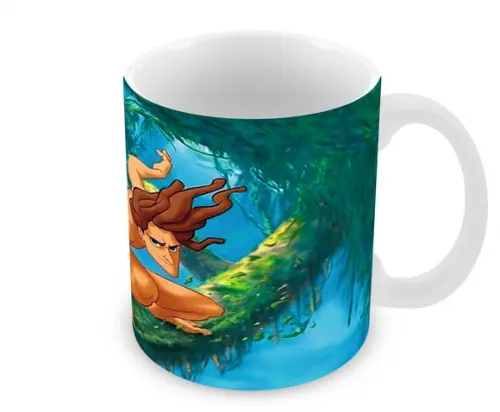 Caneca Polímero Tarzan Personalizada
