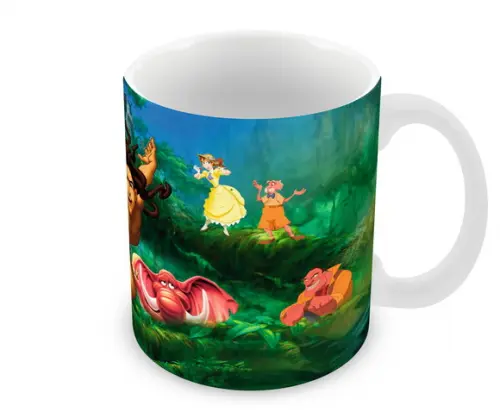 Caneca Polímero Tarzan Personalizada