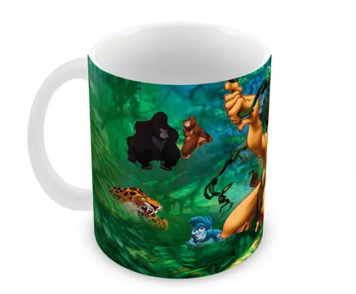 Caneca Polímero Tarzan Personalizada