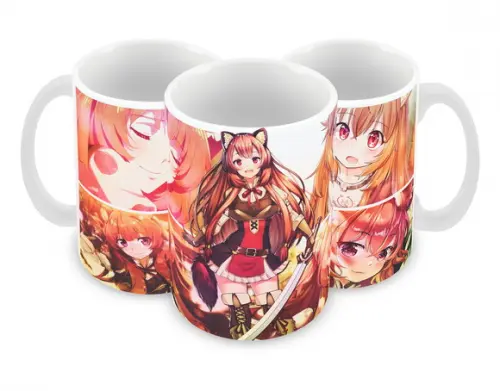 Caneca Polímero Tate no Yuusha no Nariagari Personalizada
