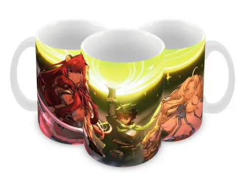 Caneca Polímero Tate no Yuusha no Nariagari Personalizada