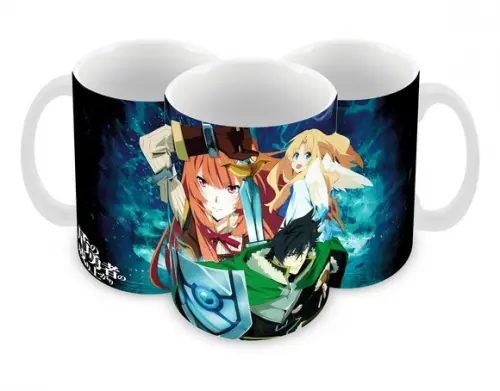 Caneca Polímero Tate no Yuusha no Nariagari Personalizada