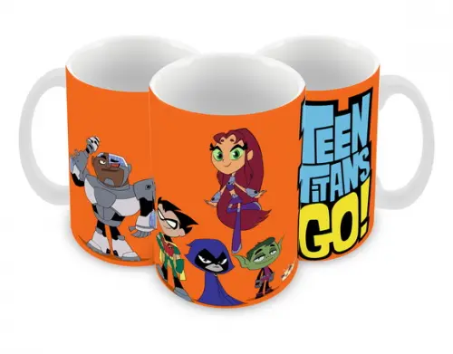 Caneca Polímero Teen Titans Go Personalizada