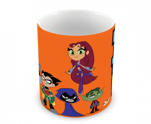 Caneca Polímero Teen Titans Go Personalizada