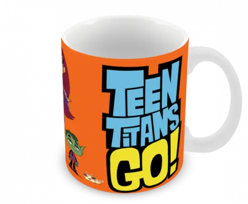 Caneca Polímero Teen Titans Go Personalizada