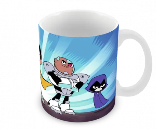 Caneca Polímero Teen Titans Go Personalizada