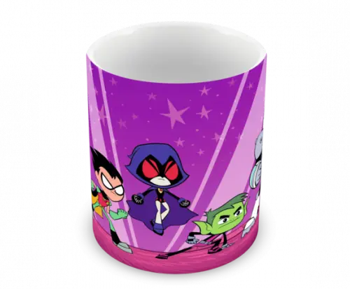 Caneca Polímero Teen Titans Go Personalizada