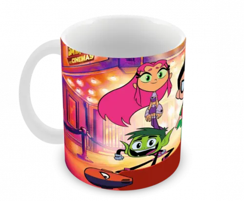 Caneca Polímero Teen Titans Go Personalizada