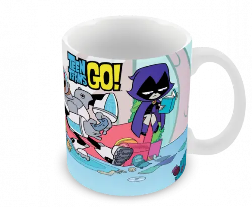 Caneca Polímero Teen Titans Go Personalizada