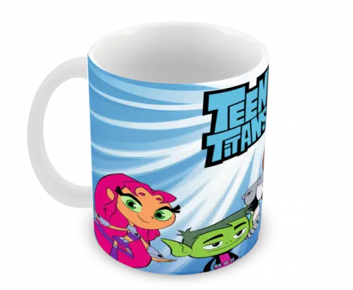Caneca Polímero Teen Titans Go Personalizada