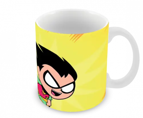 Caneca Polímero Teen Titans Go Personalizada