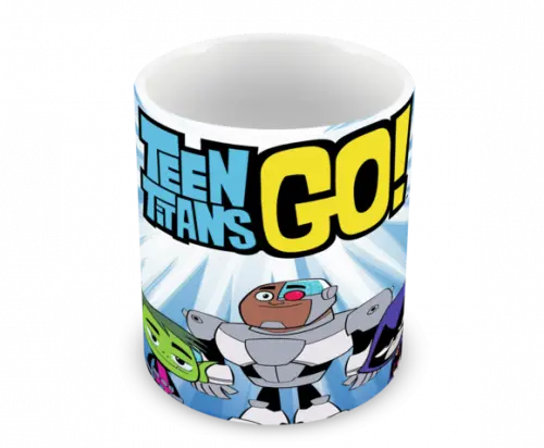Caneca Polímero Teen Titans Go Personalizada