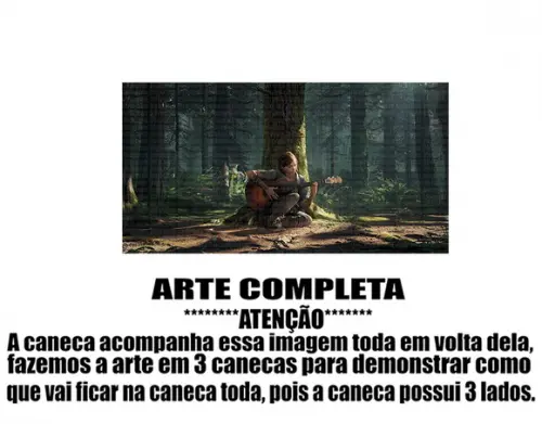 Caneca Polímero The Last Of Us Personalizada