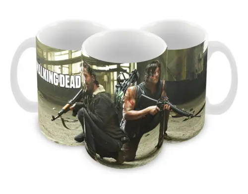 Caneca Polímero The Walking Dead Personalizada