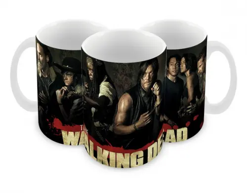 Caneca Polímero The Walking Dead Personalizada