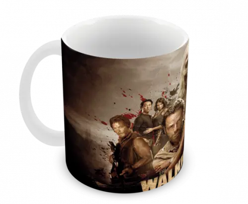 Caneca Polímero The Walking Dead Personalizada