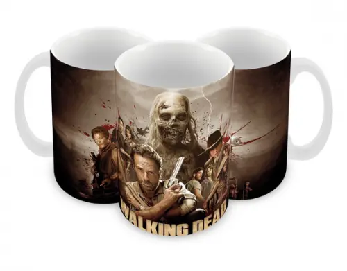 Caneca Polímero The Walking Dead Personalizada