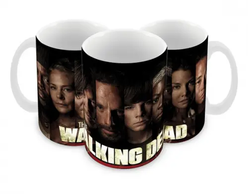 Caneca Polímero The Walking Dead Personalizada