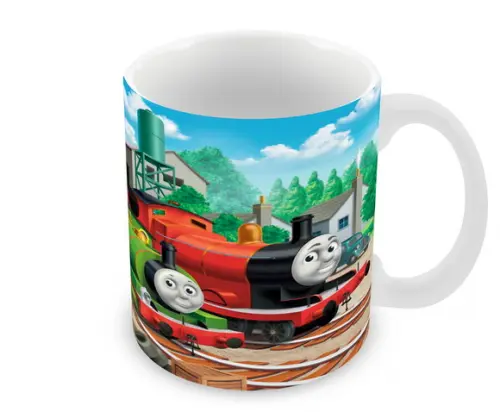 Caneca Polímero Thomas e Seus Amigos Personalizada