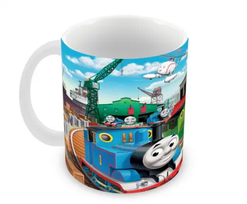 Caneca Polímero Thomas e Seus Amigos Personalizada