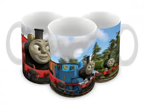 Caneca Polímero Thomas e Seus Amigos Personalizada