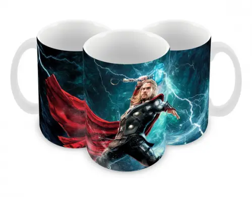 Caneca Polímero Thor Personalizada