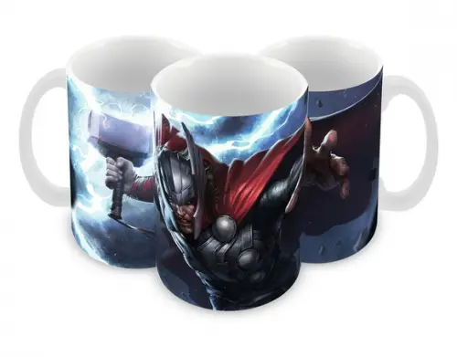 Caneca Polímero Thor Personalizada