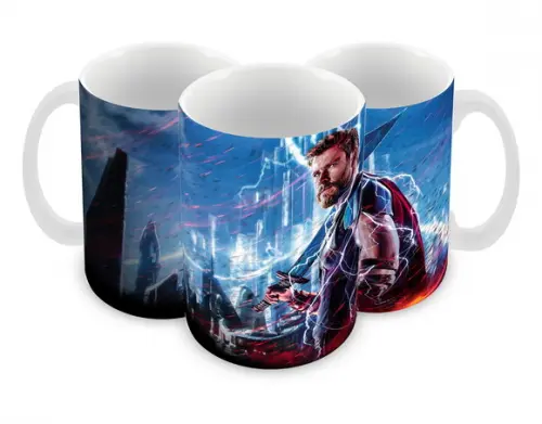 Caneca Polímero Thor Personalizada